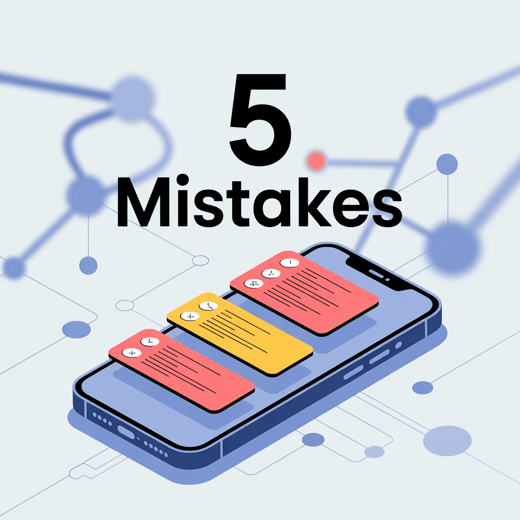 5 common mobile app development mistakes and how to avoid them